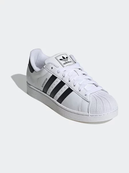 Кожаные кроссовки Adidas Originals белые