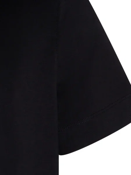 Tricou Zegna din jerseu negru