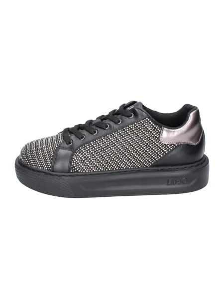 Sneakersy Liu Jo skórzane czarne