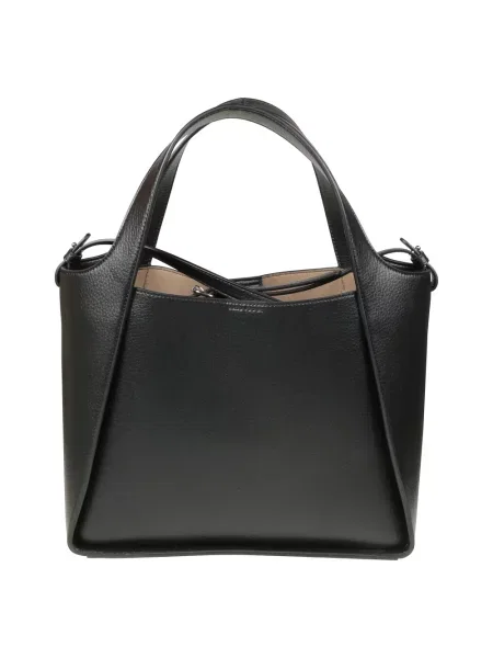 Shopperka Stella Mccartney z logo czarna