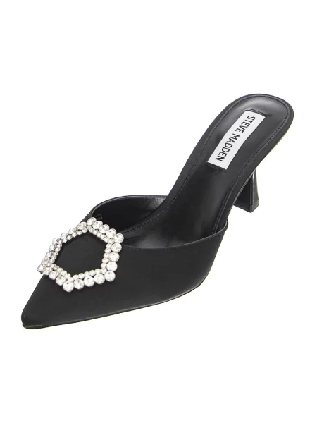 Klapki mules Steve Madden czarne
