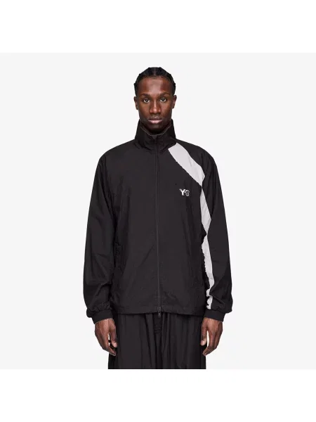Jachetă Raw Edge 3 Stripes Shell Jacket Black L negru