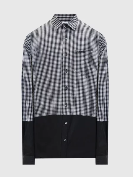Сорочка в клітинку Vetements чорна