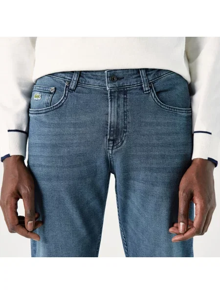 Lacoste Spodnie Lacoste granatowe