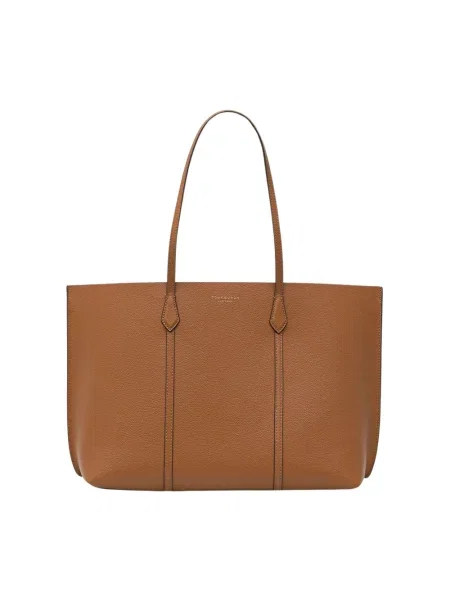 Tory Burch torebka skórzana Perry brązowy