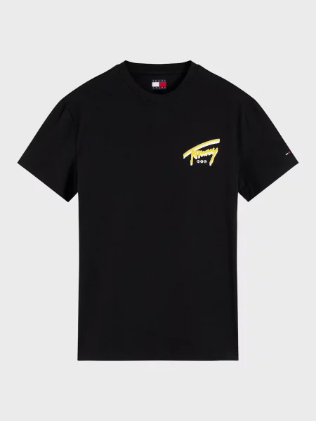 Футболка Tommy Jeans черная