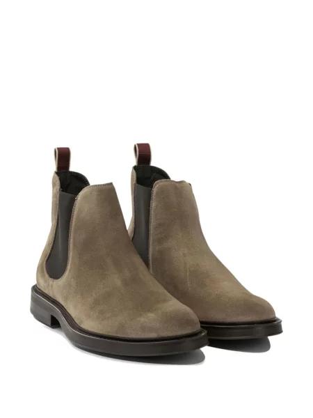 Botine chelsea Sturlini Firenze din piele de căprioară maro