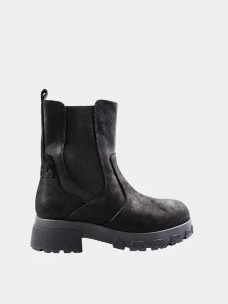 Кожаные ботинки Forelli черные