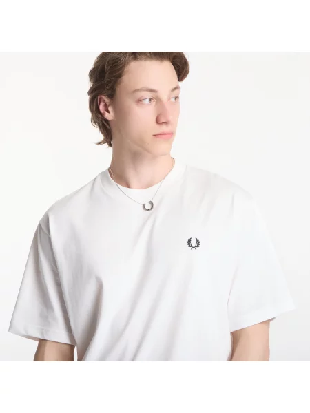 Tričko Fred Perry Back Print Fred Perry T-Shirt White XL bílé