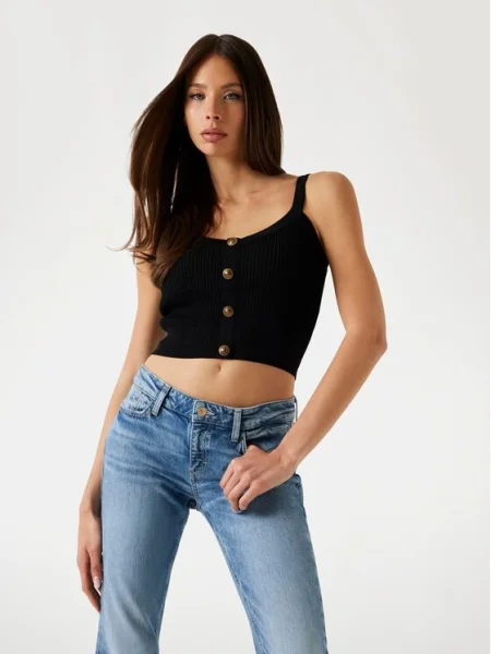 Top Guess clasic negru