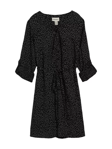 Bonprix Rochie bleumarin alb