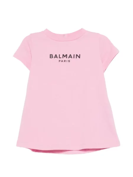 Sukienka dziecięca Balmain różowa