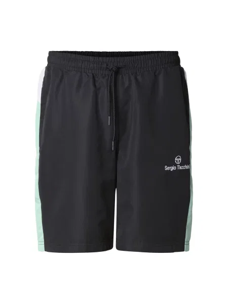Sergio Tacchini Sportovní kalhoty Granada černá bílá