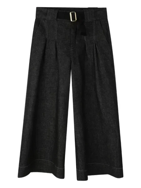 Spodnie dziecięce Lanvin Enfant niebieskie
