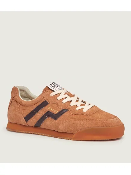 Gant Sneakers Beylana | piele întoarsă maro