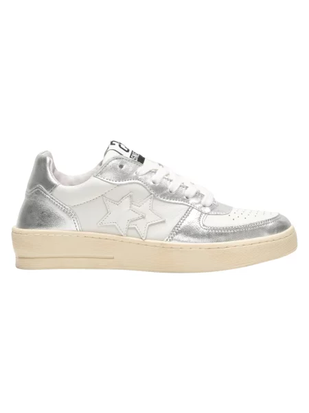 Sneakersy 2star skórzane białe