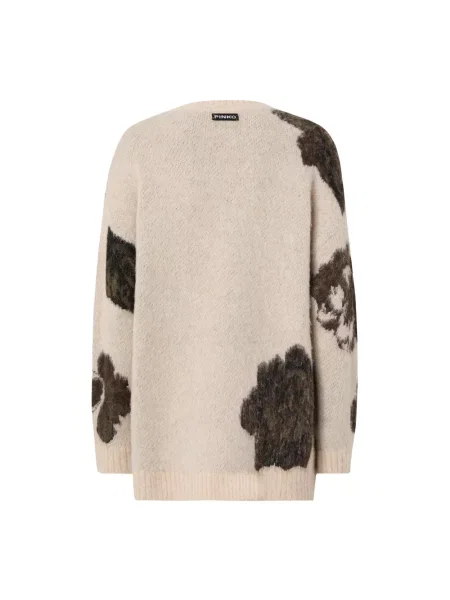 Sweter Pinko wełniany beżowy