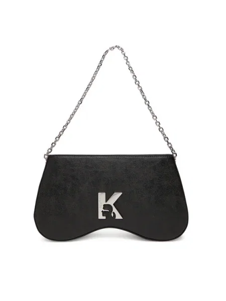 Чанта за през рамо Karl Lagerfeld Jeans черно