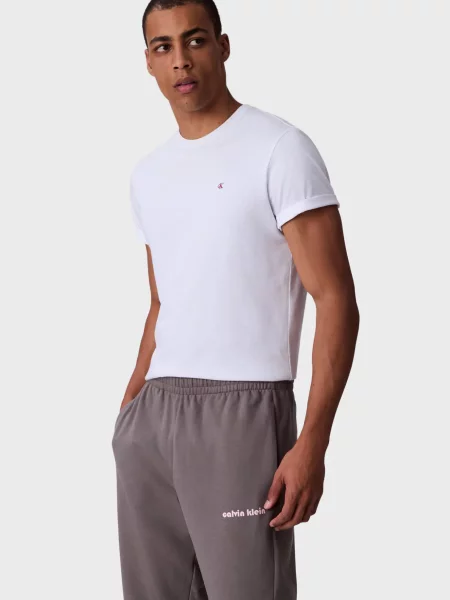 Штани Calvin Klein Jeans сірі