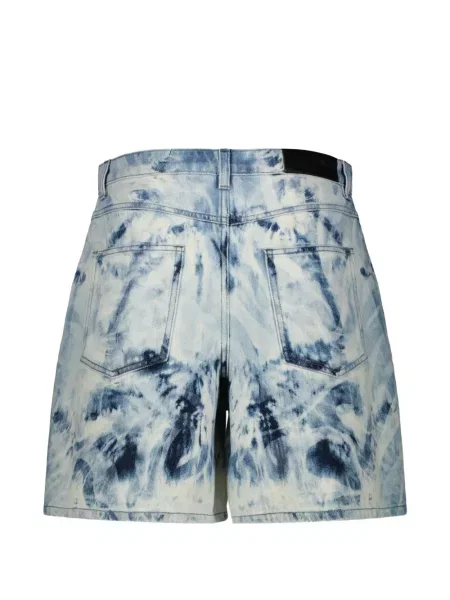 Pantaloni scurți din denim Alberta Ferretti albastru