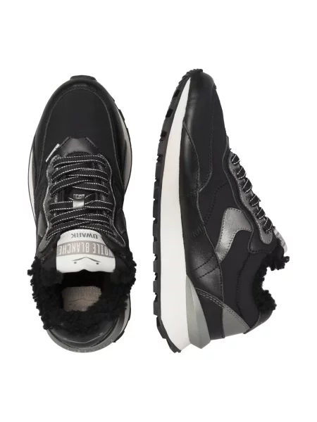 Sneakersy Voile Blanche wełniane czarne