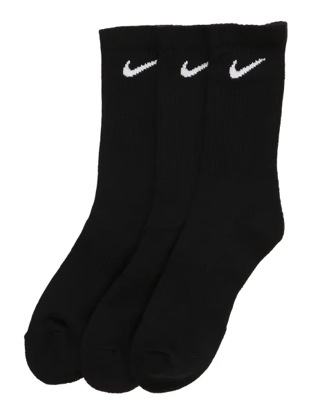 NIKE Športne nogavice črna bela