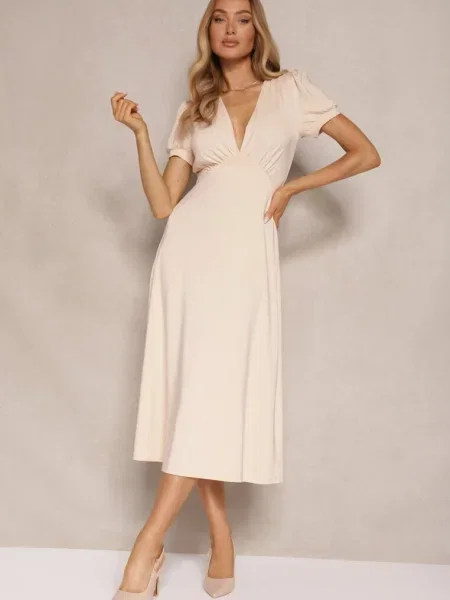 Rochie Mimiza deschis bej