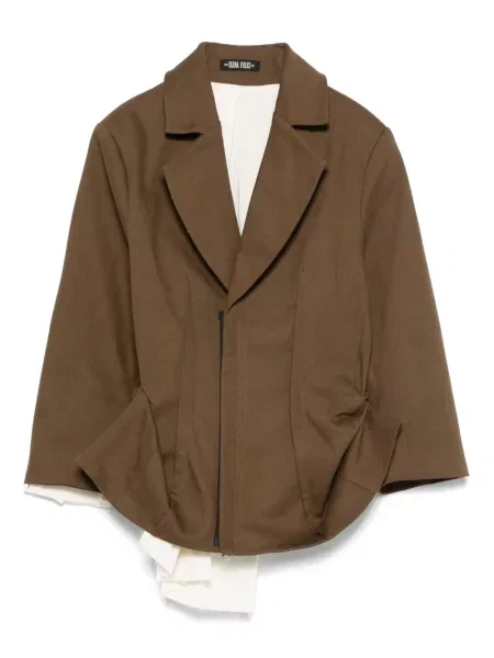 Kurtka Elena Velez dwurzędowa zielona