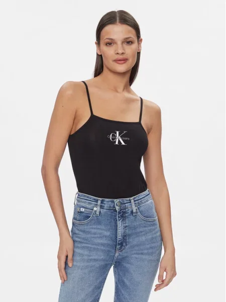 Calvin Klein Jeans Body Monologo czarny