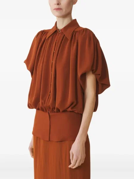 Top Lanvin portocaliu