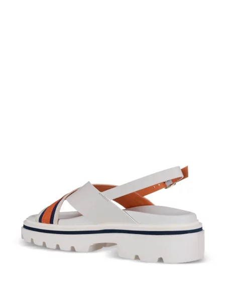 Sandale Santoni alb