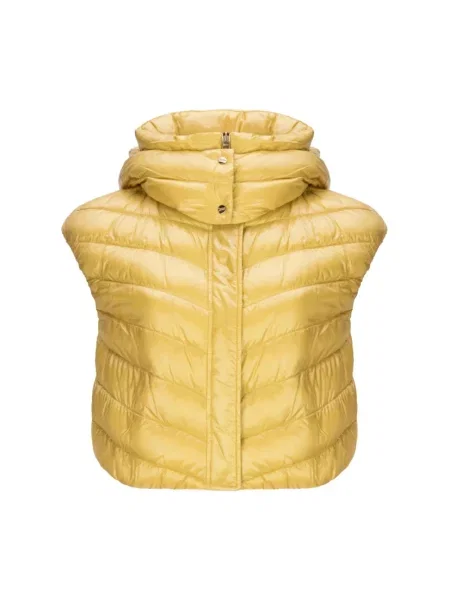 Kamizelka Herno bez rękawów żółta