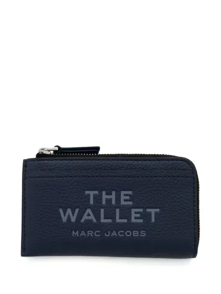 Portofel Marc Jacobs din piele albastru