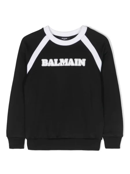 Bluza dziecięca Balmain czarna