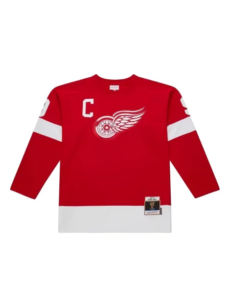 Cămașă Mitchell & Ness din jerseu roșu
