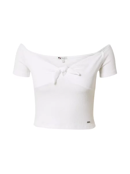 Tricou Pepe Jeans alb