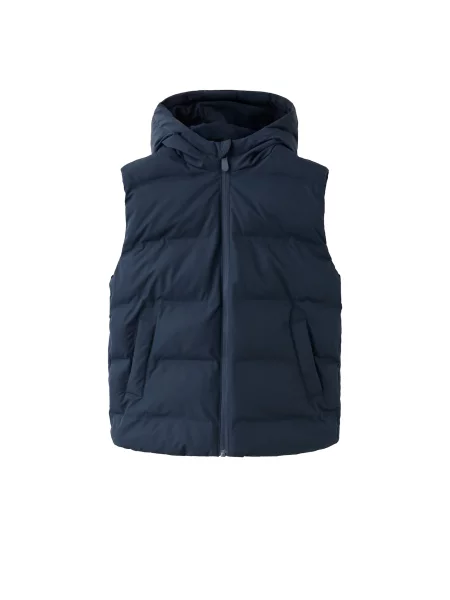 MANGO KIDS Vestă MANEL bleumarin