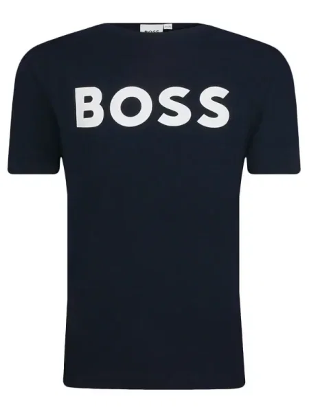 Boss Póló M Sötétkék Regular Fit kék