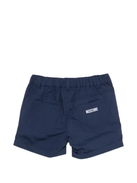 Szorty dziecięce Moschino niebieskie