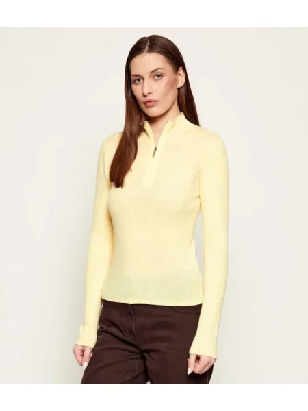 MAX&Co. De lână pulover MCOMOSCHEA galben