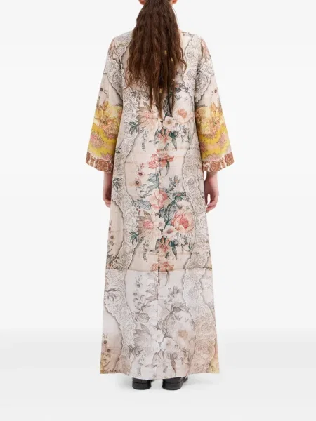 Rochie Pierre-louis Mascia cu model floral din dantelă de costum