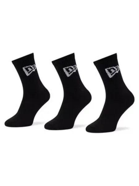 NEW ERA Ponožky černá bílá