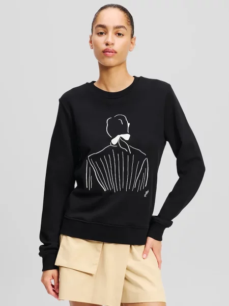 Mikina Karl Lagerfeld biela