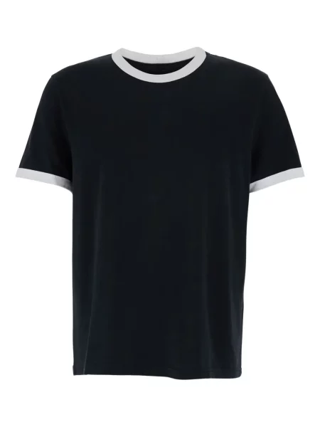 Tricou A.p.c. cu decolteu rotund negru