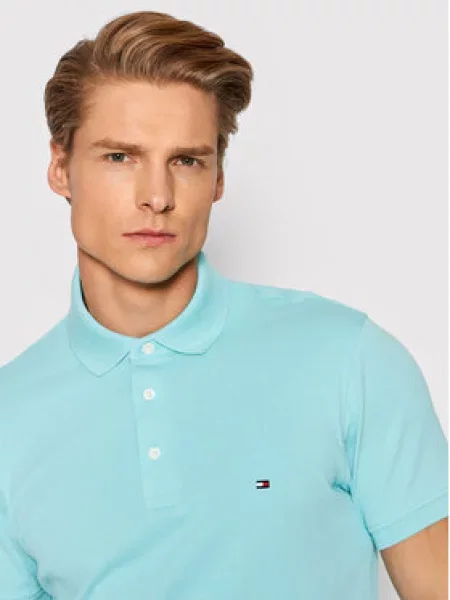 Tommy Hilfiger Polo marškinėliai mėlyna