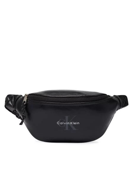 Τσάντα μέσης Calvin Klein με αυτόγραφο λευκό