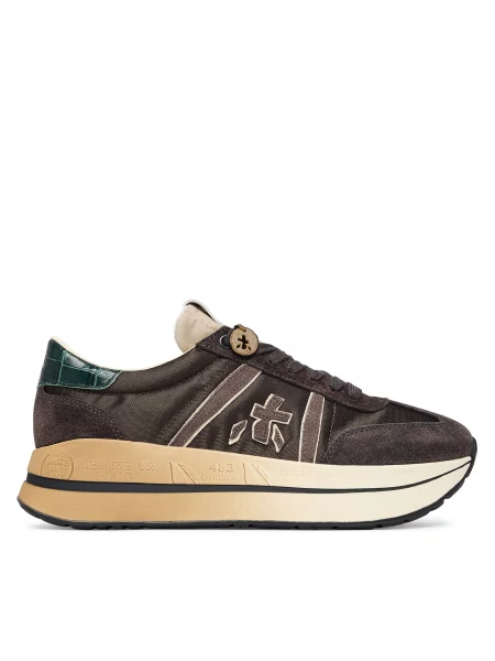 Sneakers Premiata Bethcoin Var maro