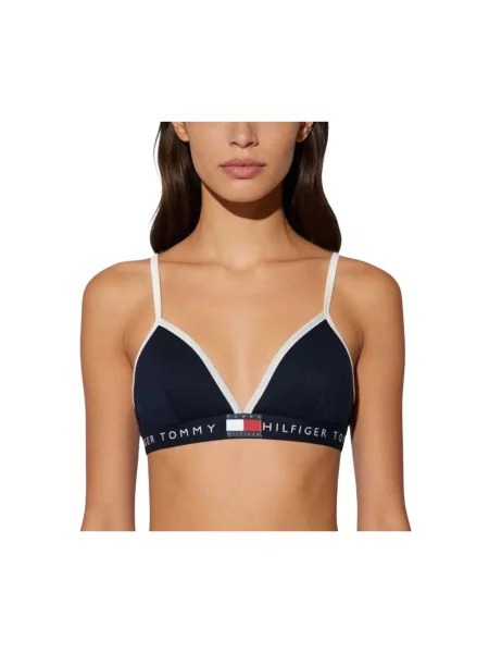 Tommy Hilfiger Biustonosz braletka Granatowy niebieska