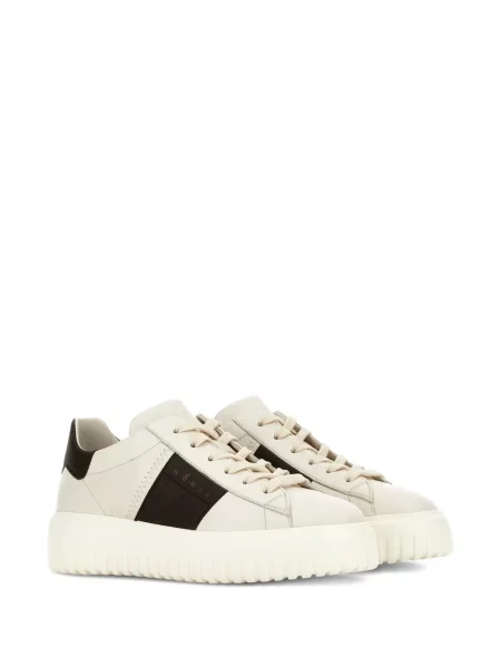 Sneakerși Hogan cu dungi alb