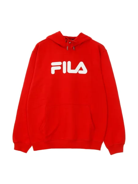 Bluza z kapturem Fila czerwona